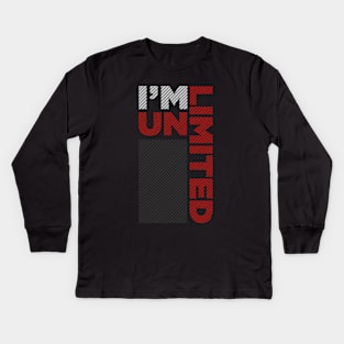 I M Unlimited Kids Long Sleeve T-Shirt